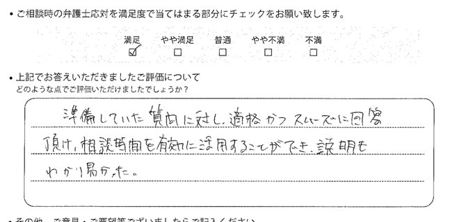 姫路法律事務所に離婚問題をご相談いただいたお客様の声